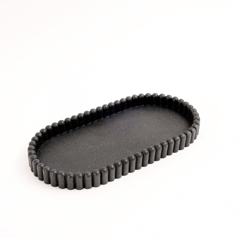 Ibaki Valet Tray Small - Speckled Black