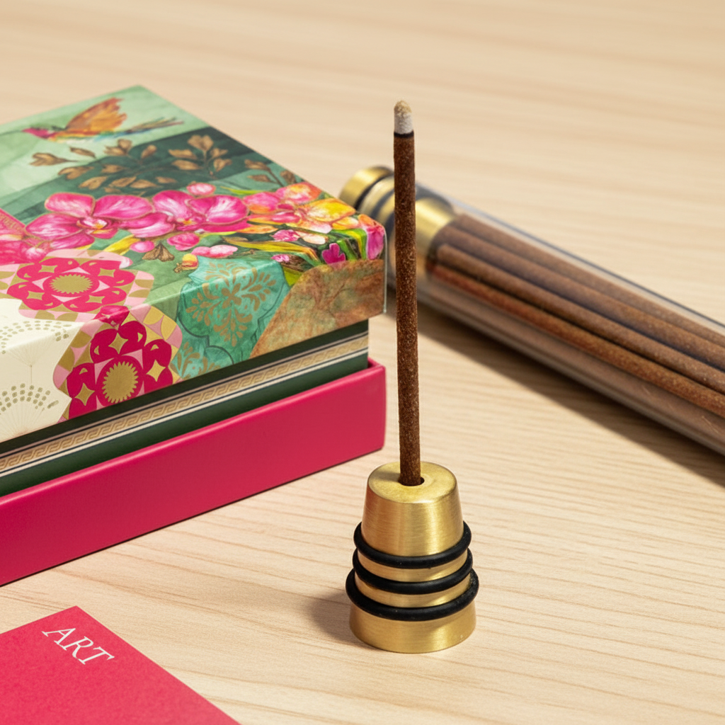 Incense Sticks with Holder - Vanilla & Musk