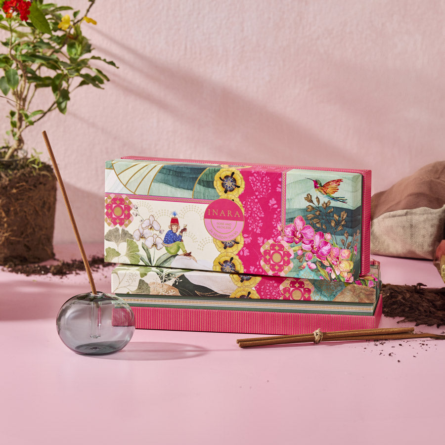 Incense Sticks with Holder - Vanilla & Musk