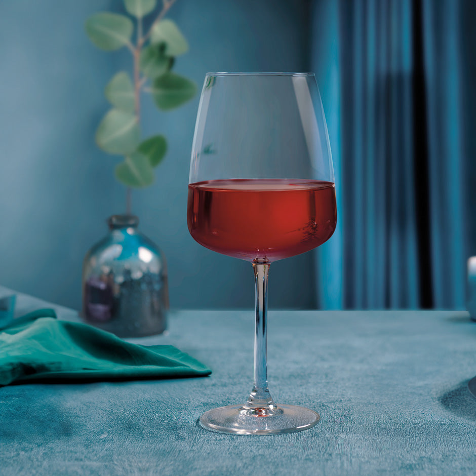 Indigo Red Wine Glasses 430ml, Set of 4