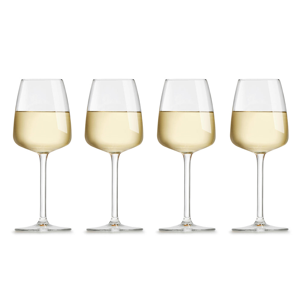 Indigo White Wine Glasses 310ml, Set of 4