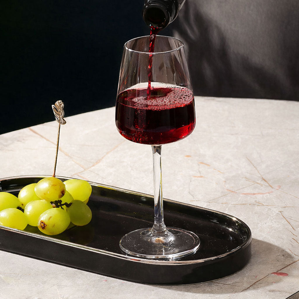 Indigo Red Wine Glasses 430ml, Set of 4