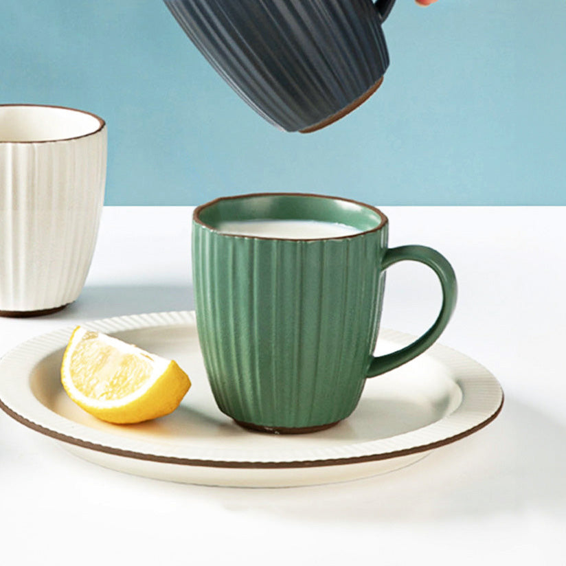 Isla Ceramic Coffee Mug - Forest Green