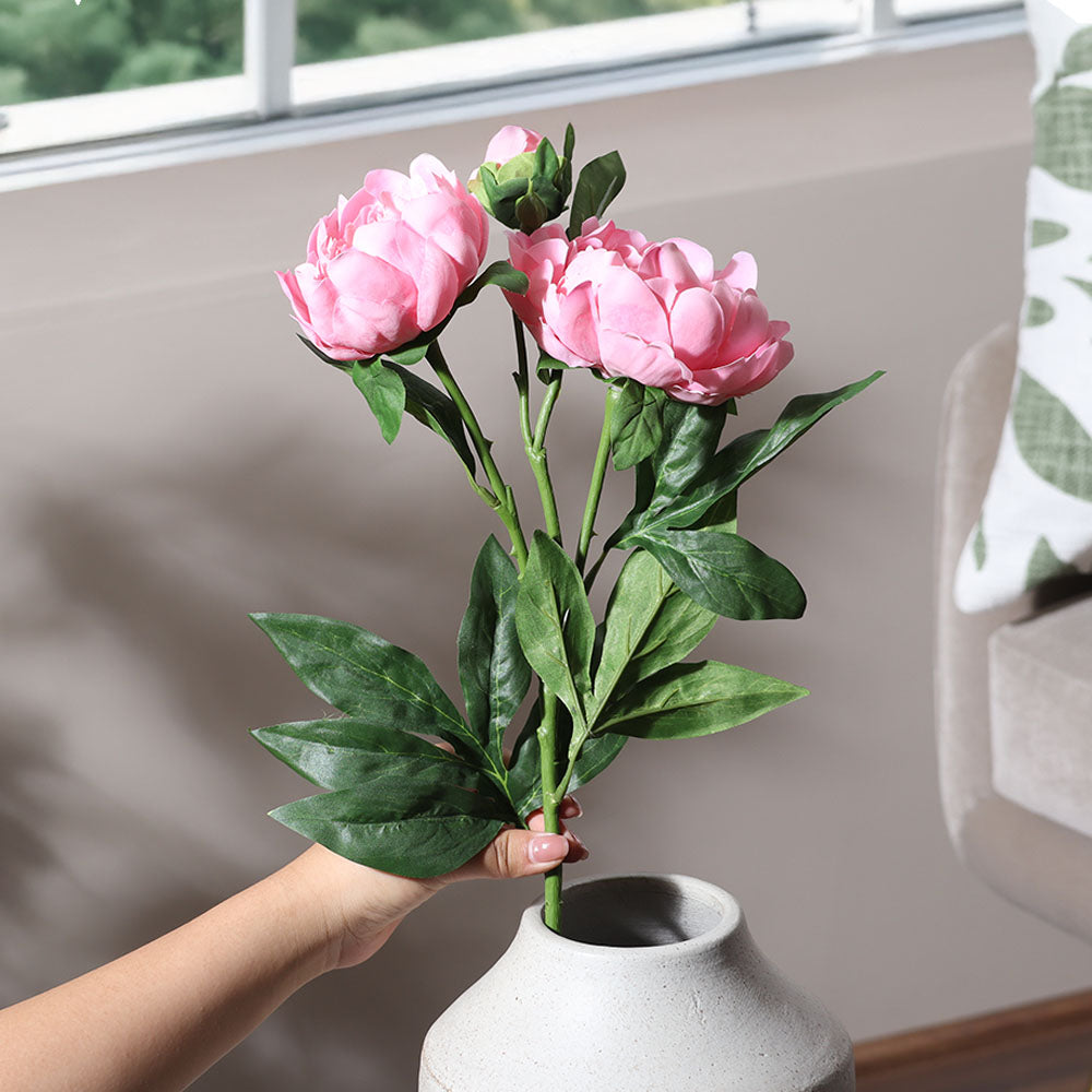Itoh Peony Faux Stem - Dark Pink