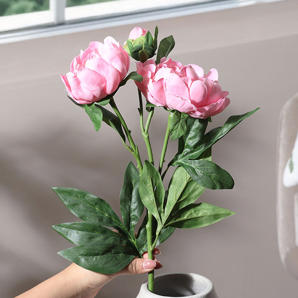 Itoh Peony Faux Stem - Dark Pink