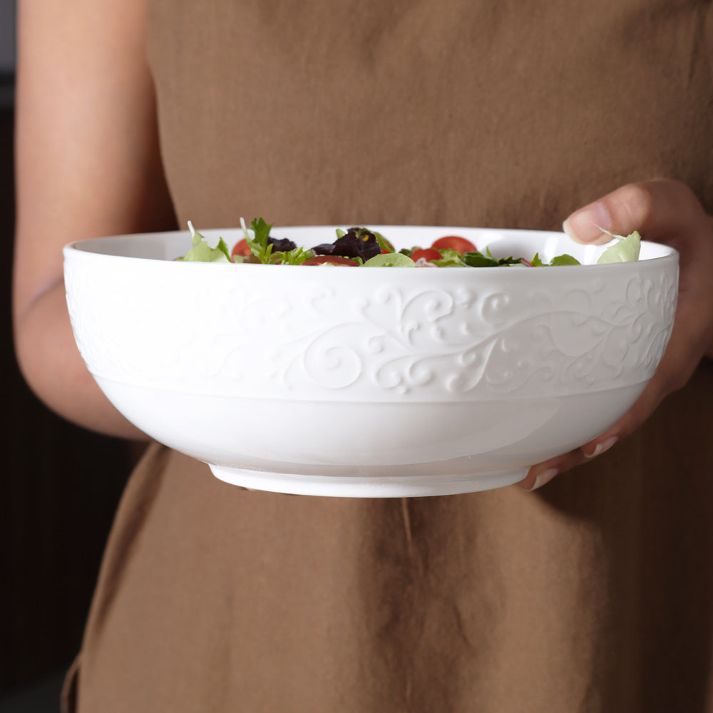 Ivy Large Bowl - Ivory