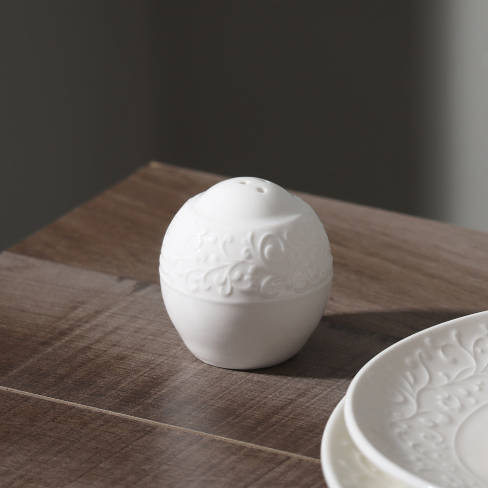 Ivy Salt Shaker - Ivory