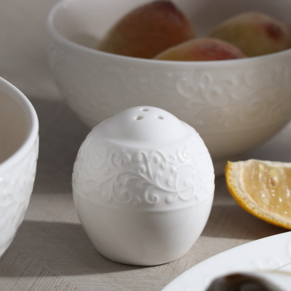 Ivy Salt Shaker - Ivory