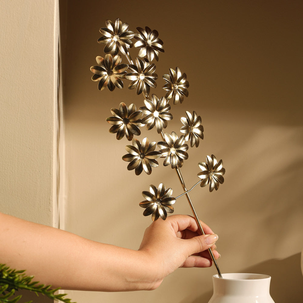 Jasmine Iron Vase Filler Stick Large - Gold