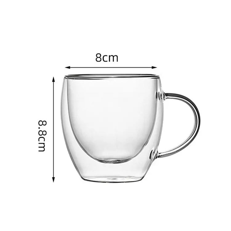 Java Double Wall Mugs, Set of 2 - Small
