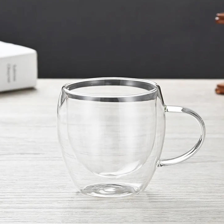 Java Double Wall Mugs, Set of 2 - Small