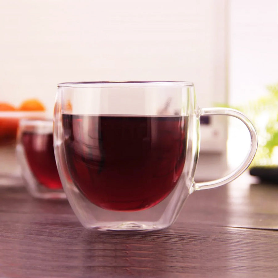 Java Double Wall Mugs, Set of 2 - Small