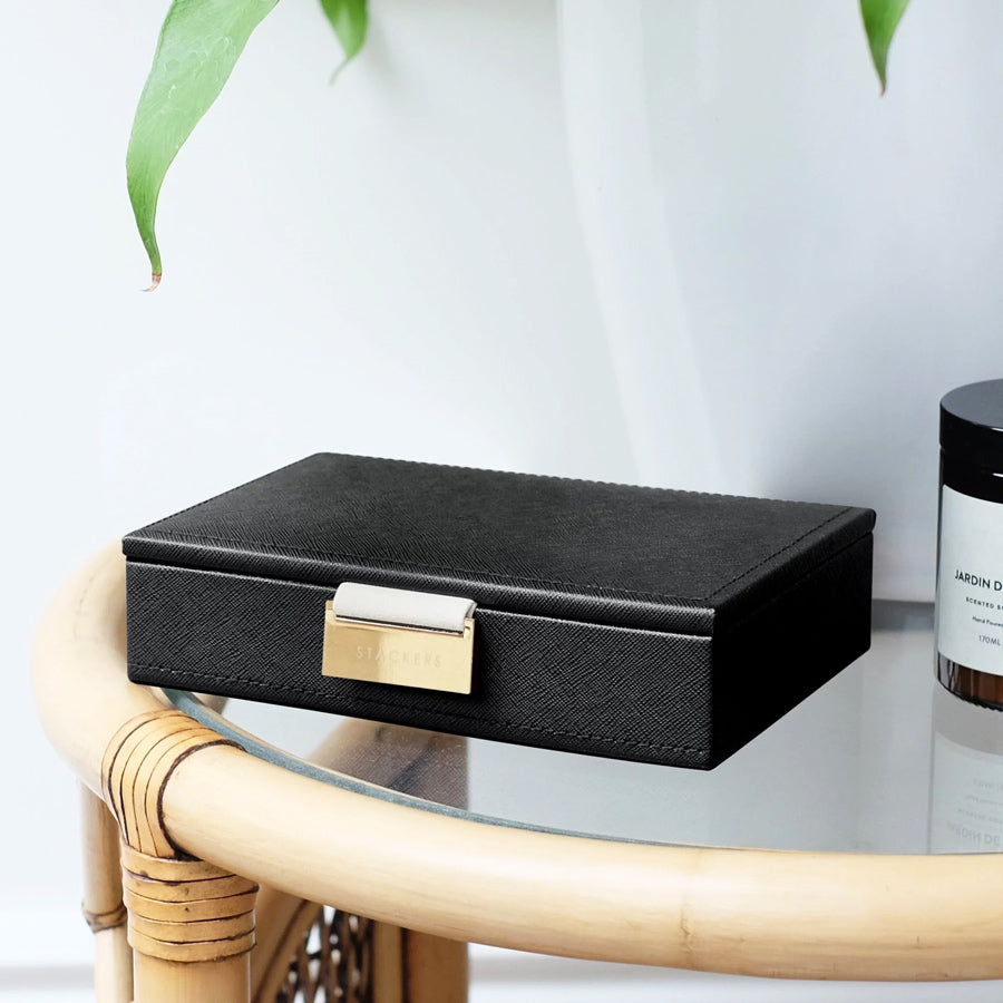 Jewellery Box with Lid Small - Black