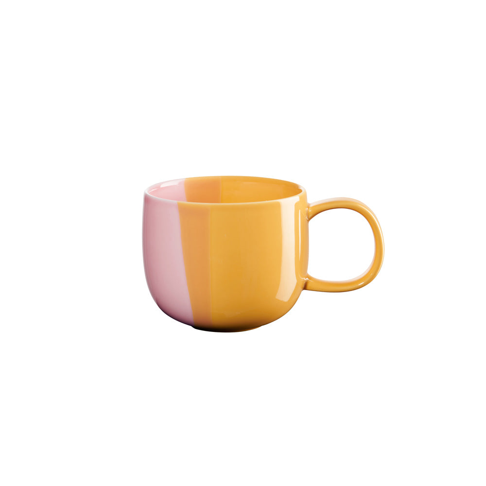 Joy Coffee Mug - Yellow Pink