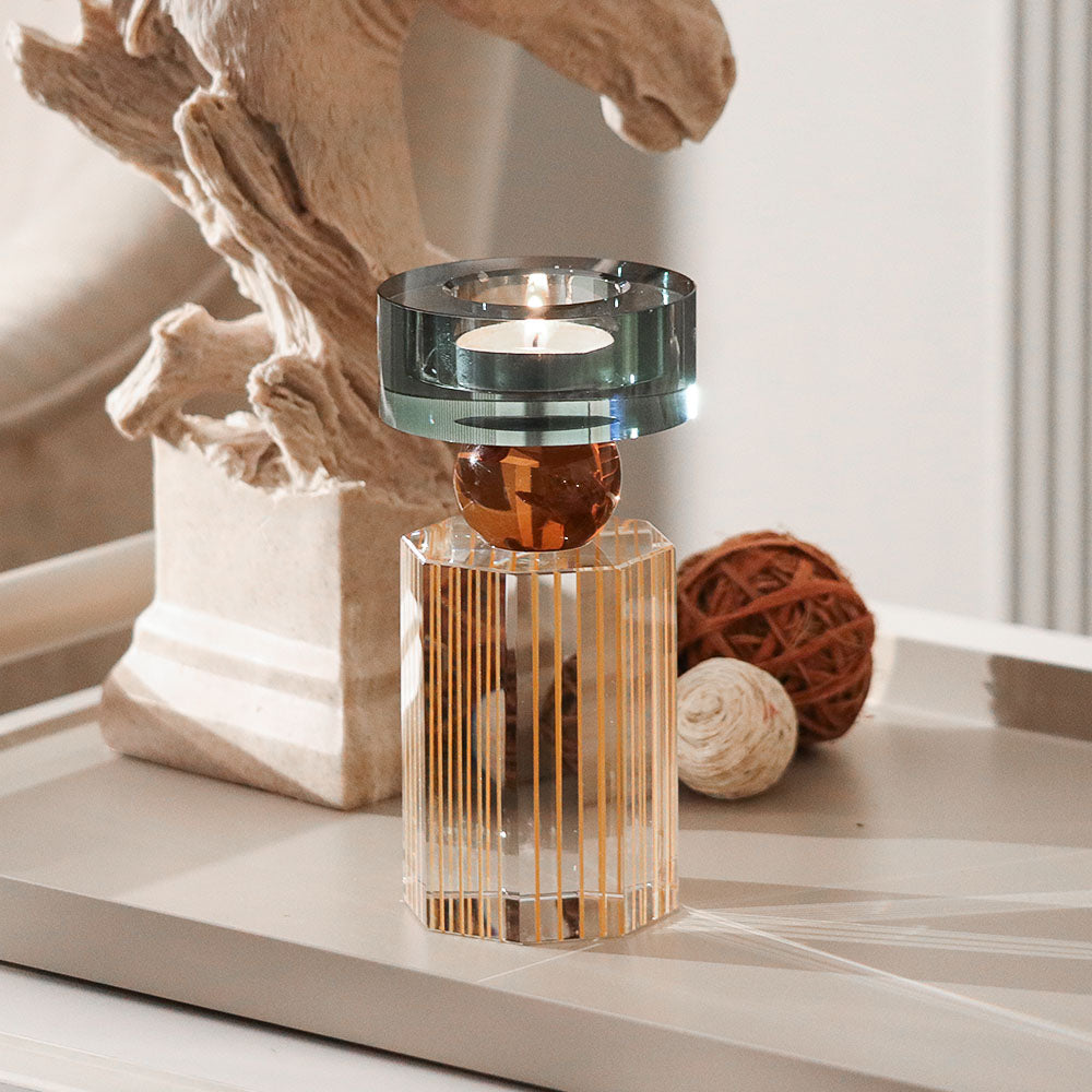 Judith Crystal Tealight Holder Small