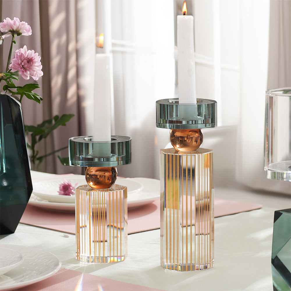 Judith Crystal Tealight Holder Small