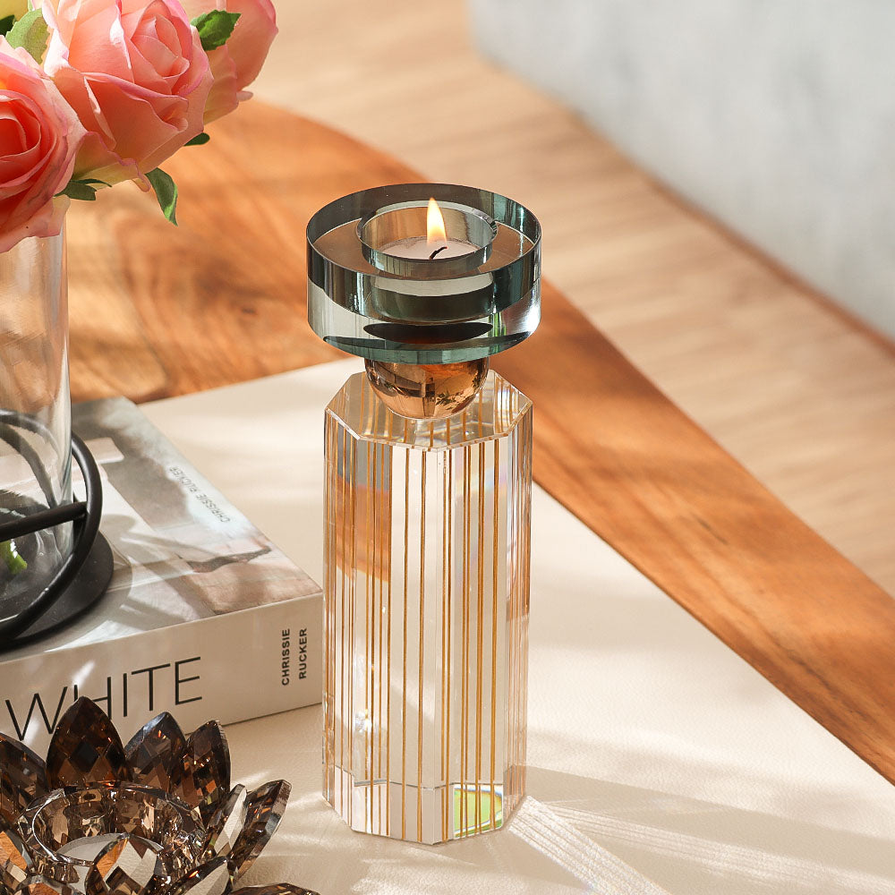 Judith Crystal Tealight Holder Medium