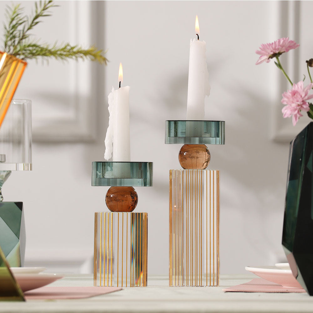 Judith Crystal Tealight Holder Medium