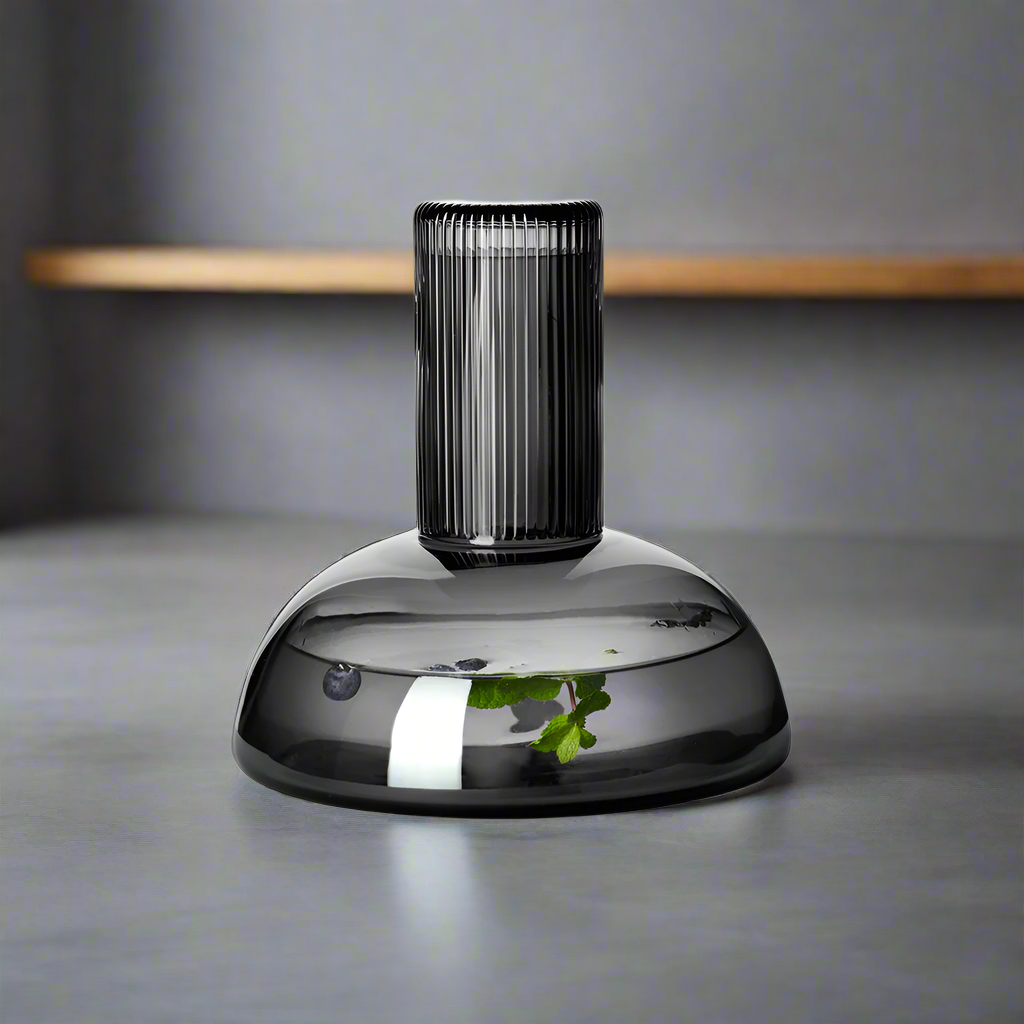 Juna Water Carafe with Tumbler - Smoke