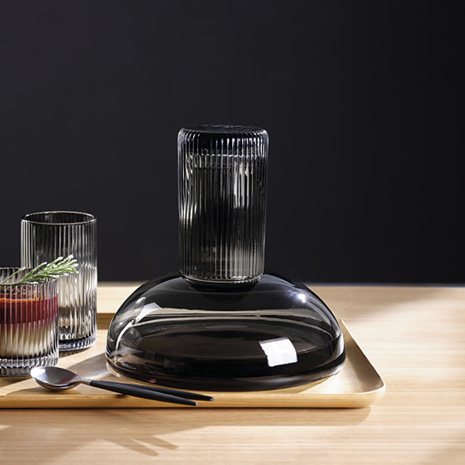Juna Water Carafe with Tumbler - Smoke