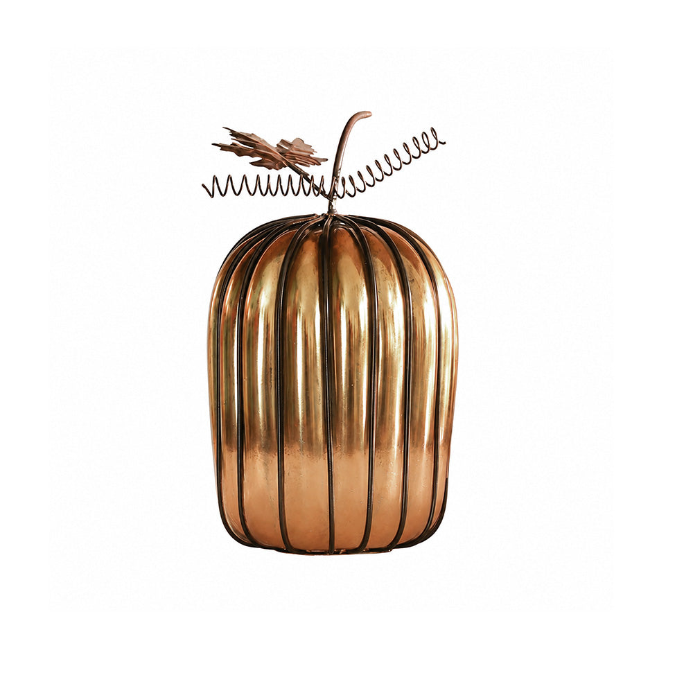 Kabo Glass Sculpture Medium - Gold Black