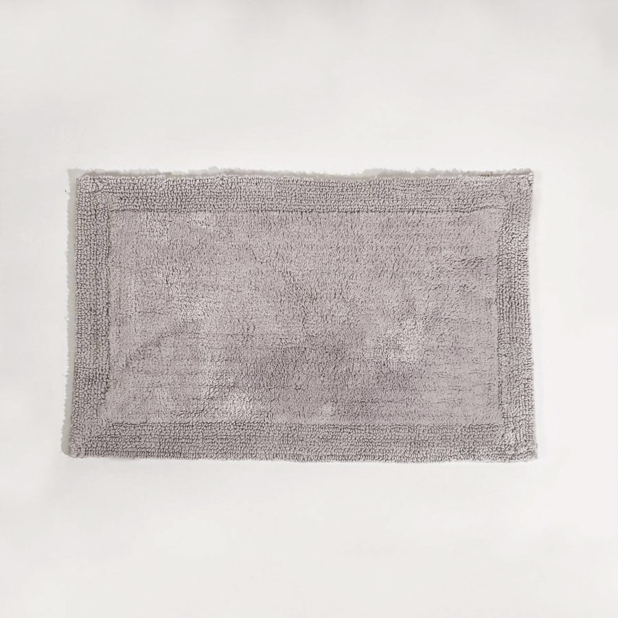 Kai Reversible Tufted Bathmat - Light Grey