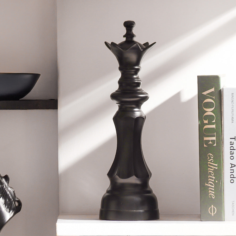 Kaiser Queen Metal Sculpture - Black