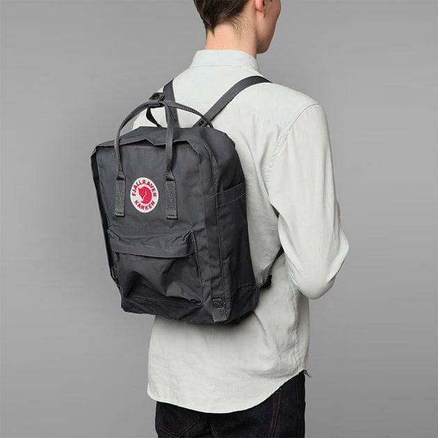 Fjallraven Kanken Backpack Graphite Modern Quests