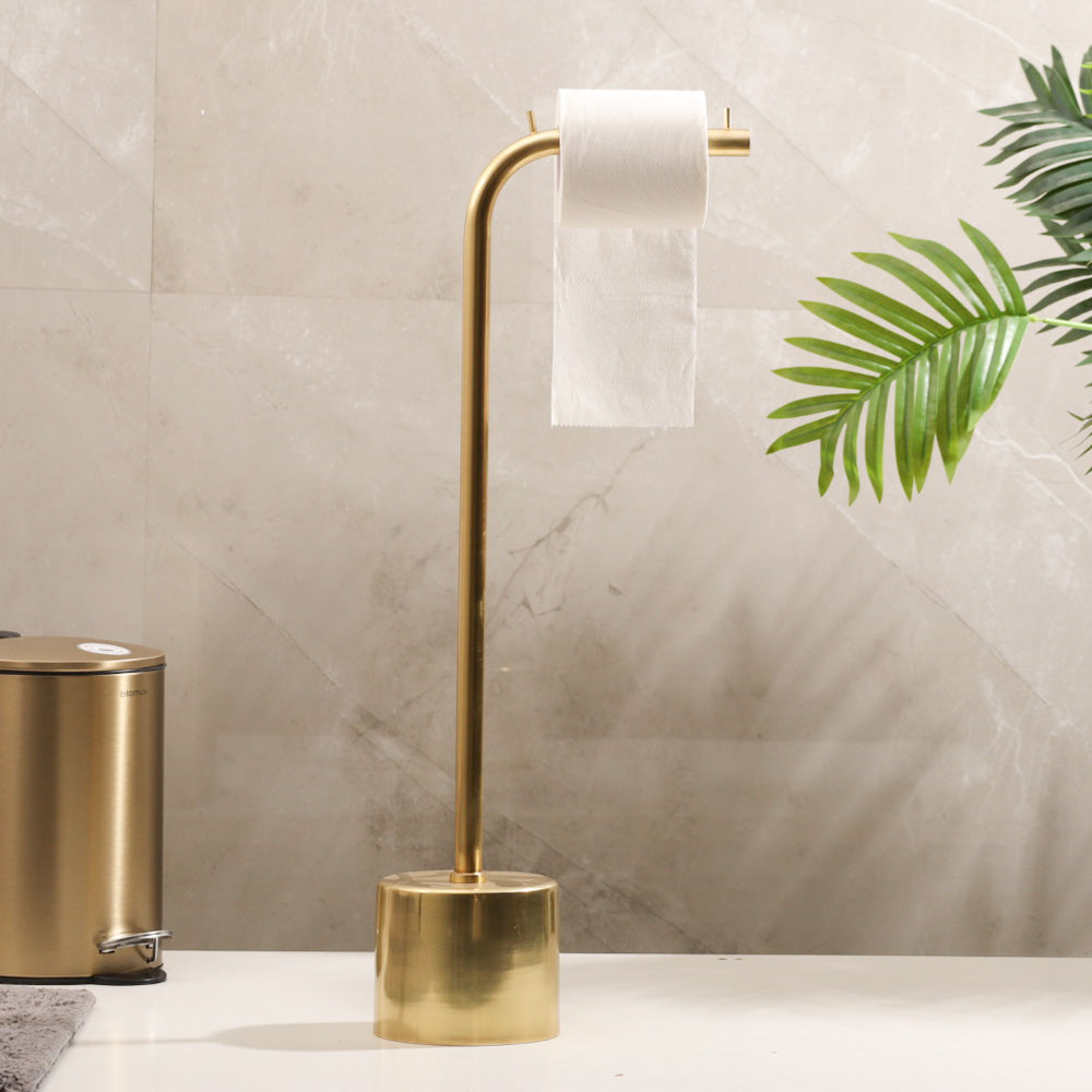 Kansa Toilet Roll Holder - Gold