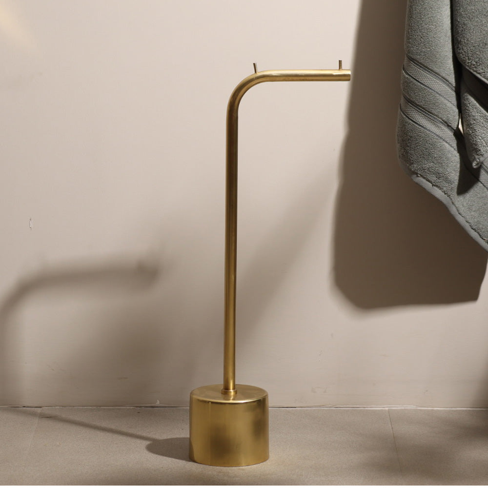 Kansa Toilet Roll Holder - Gold