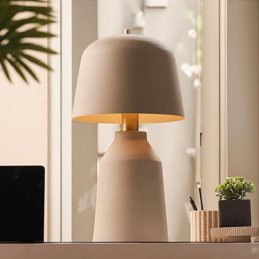 Kelsey Tapered Table Lamp XL - Greige