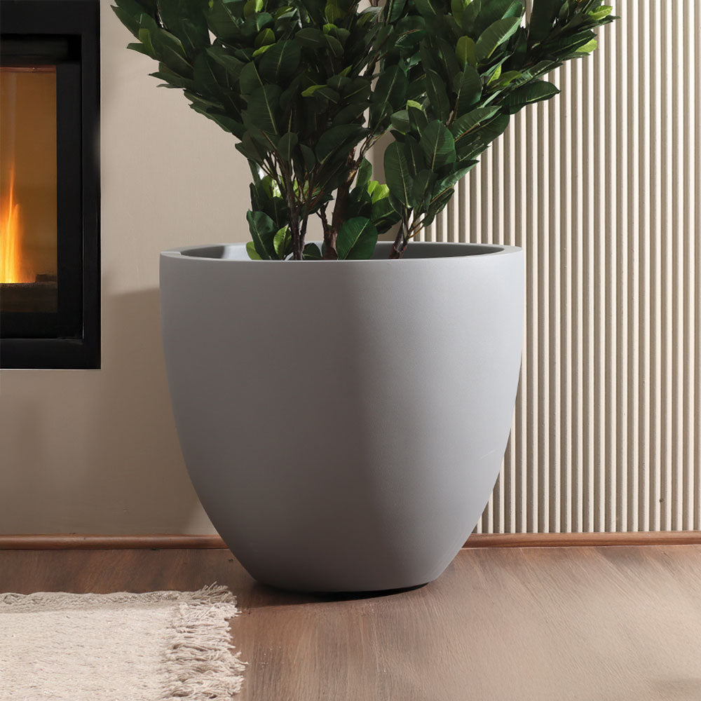 Kera Tapered Planter XL - Grey