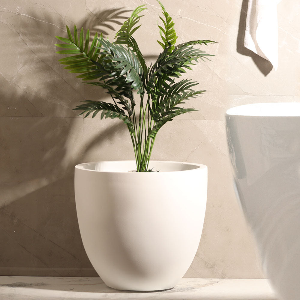 Kera Tapered Planter XL - White