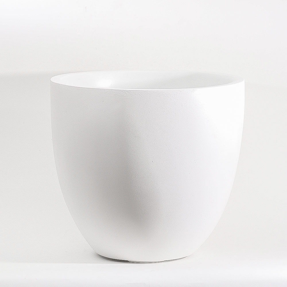 Kera Tapered Planter XL - White