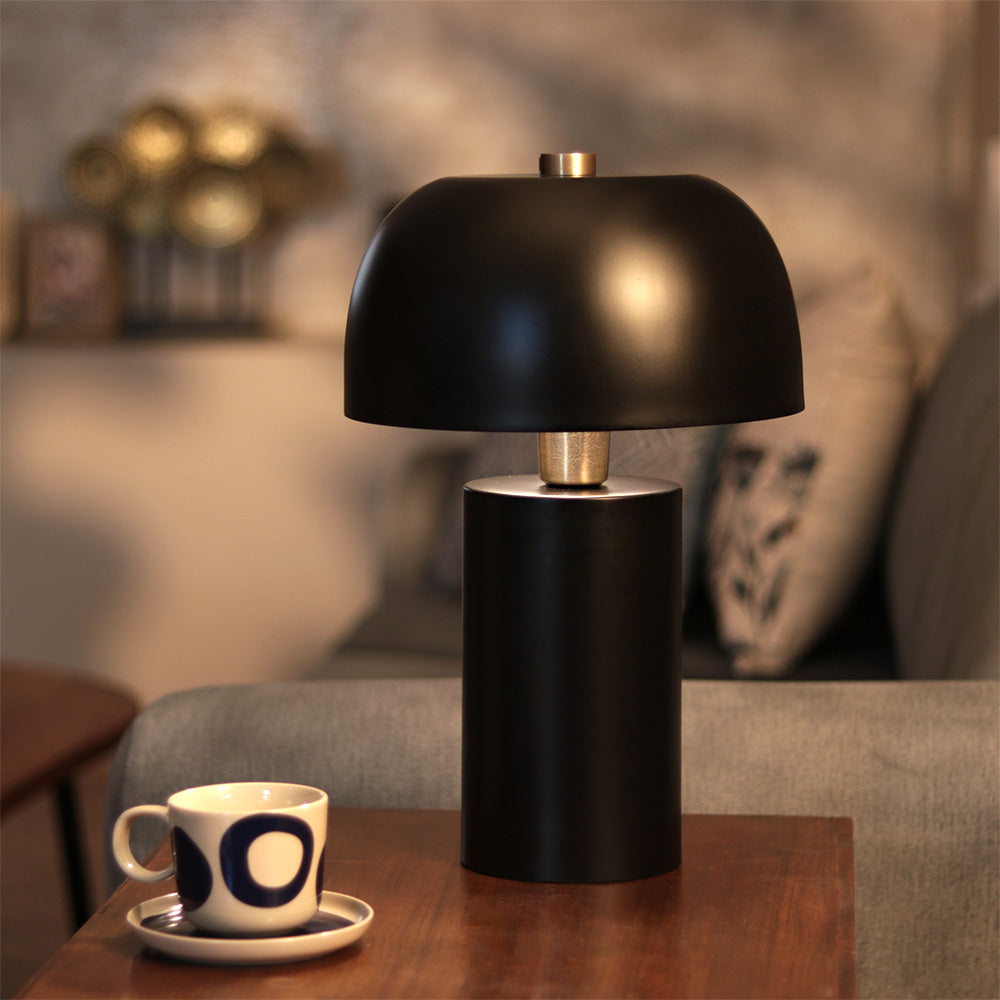 Aurelia Table Lamp Medium - Black Gold