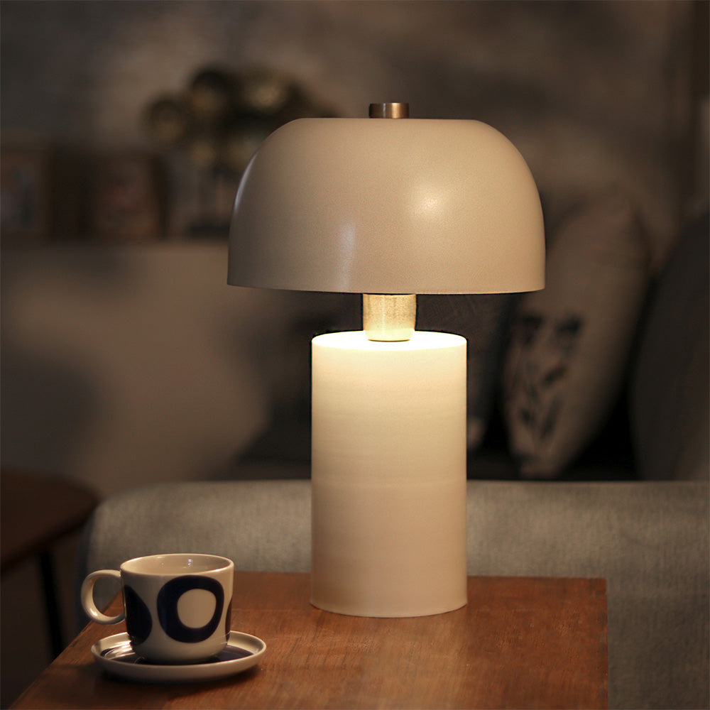 Aurelia Table Lamp Medium - Ivory Gold