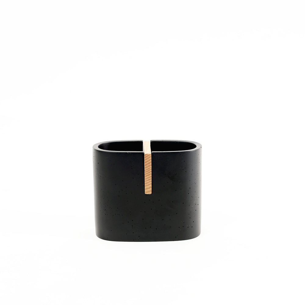 Kyoto Toothbrush Holder - Black Natural