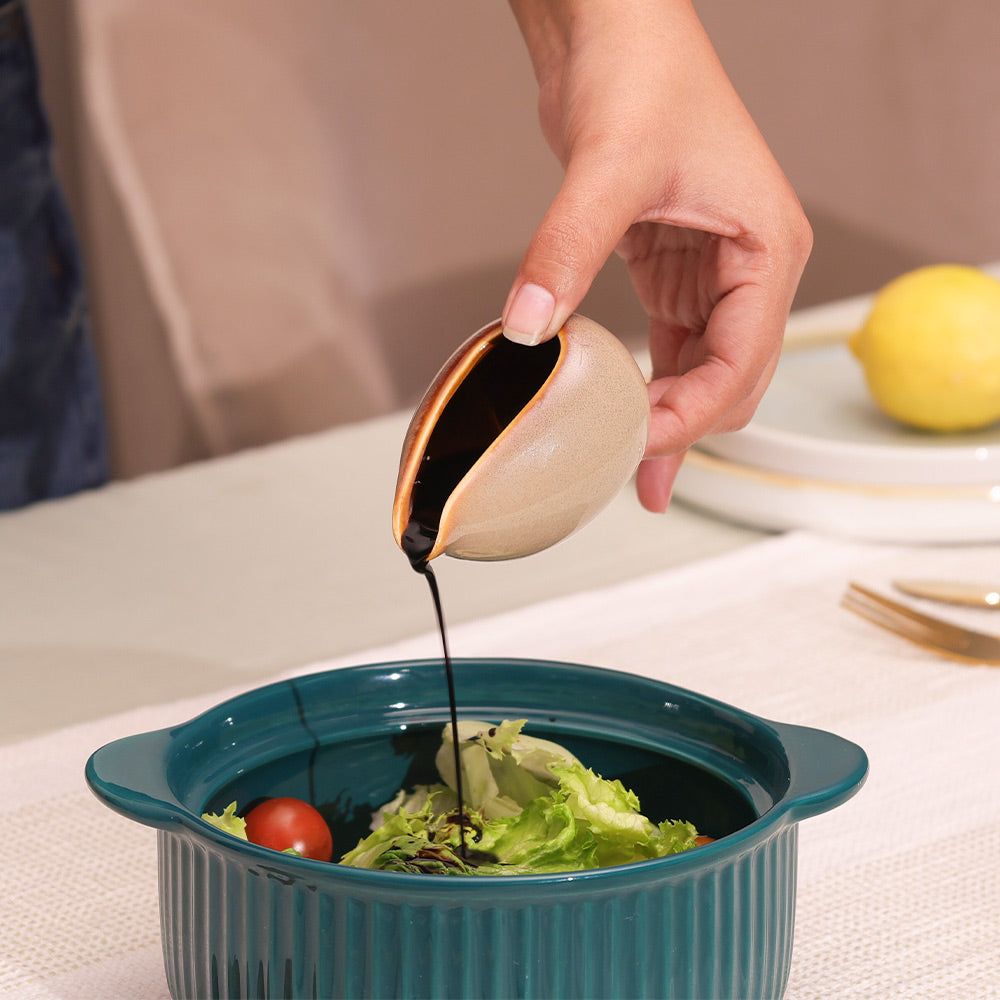 Lacuna Condiment Pot - Speckled Sand