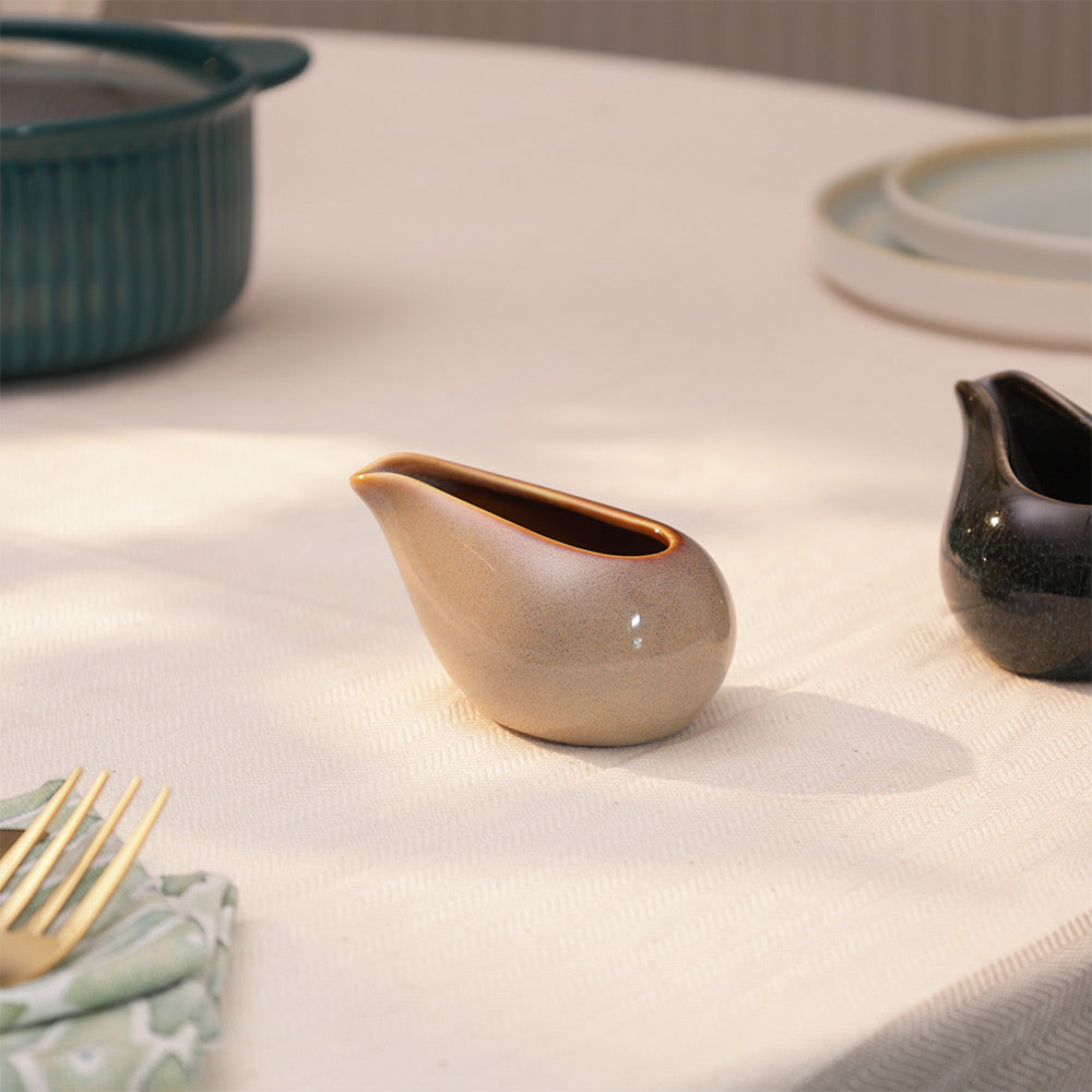 Lacuna Condiment Pot - Speckled Sand