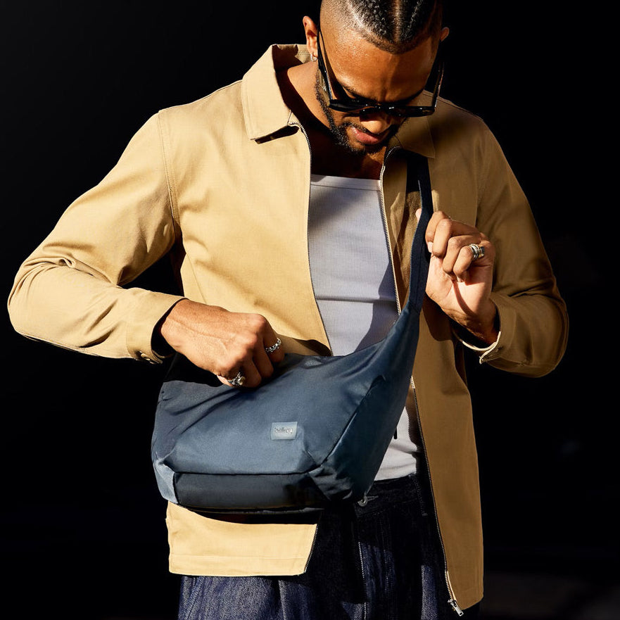 Laneway Crescent Bag 7L - Blue Steel