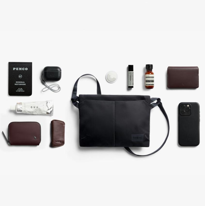 Laneway Sacoche Bag - Ink Black