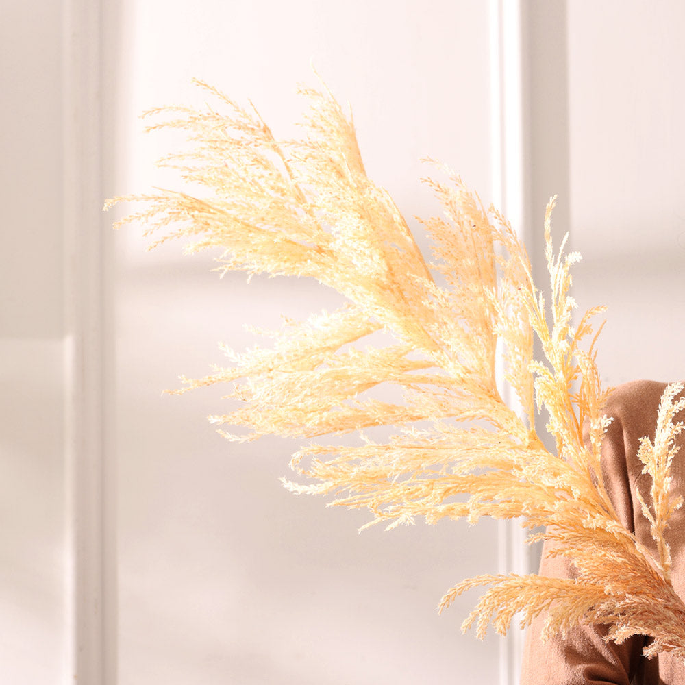 Latin Pampas Faux Stem - Cream