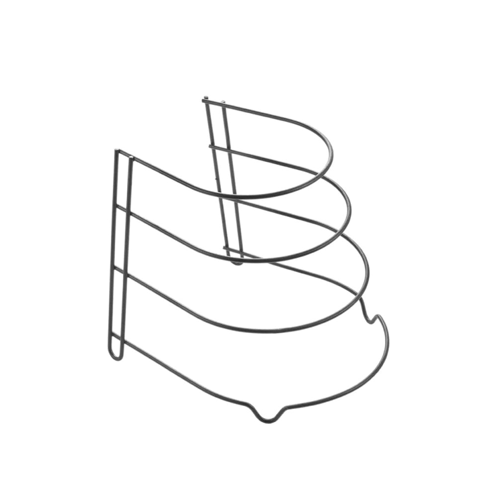 Lava Canyon 3-Tier Frying Pan Holder - Black