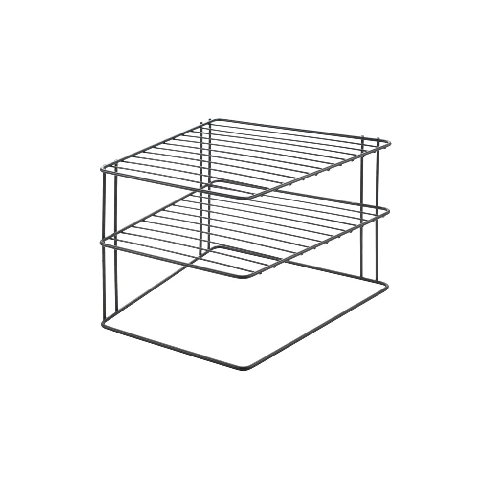 Lava Palio 2-Tier Corner Rack - Black