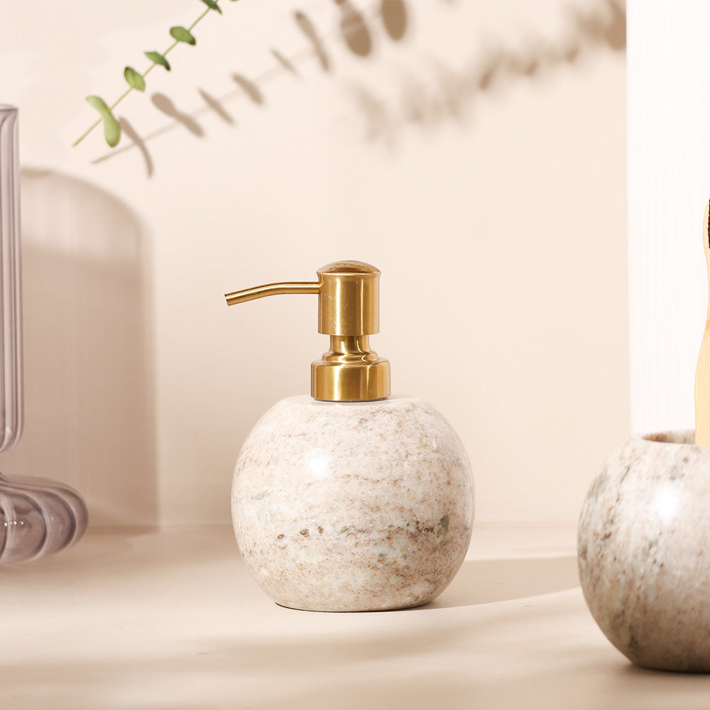 Lavo Marble Soap Dispenser - Desert