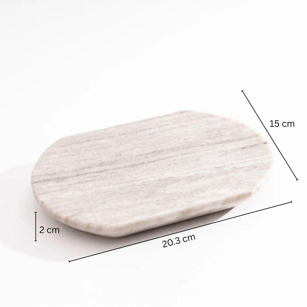 Lavo Marble Valet Tray - Desert