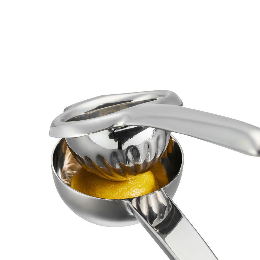 Lemon Satinless Steel Citrus Press