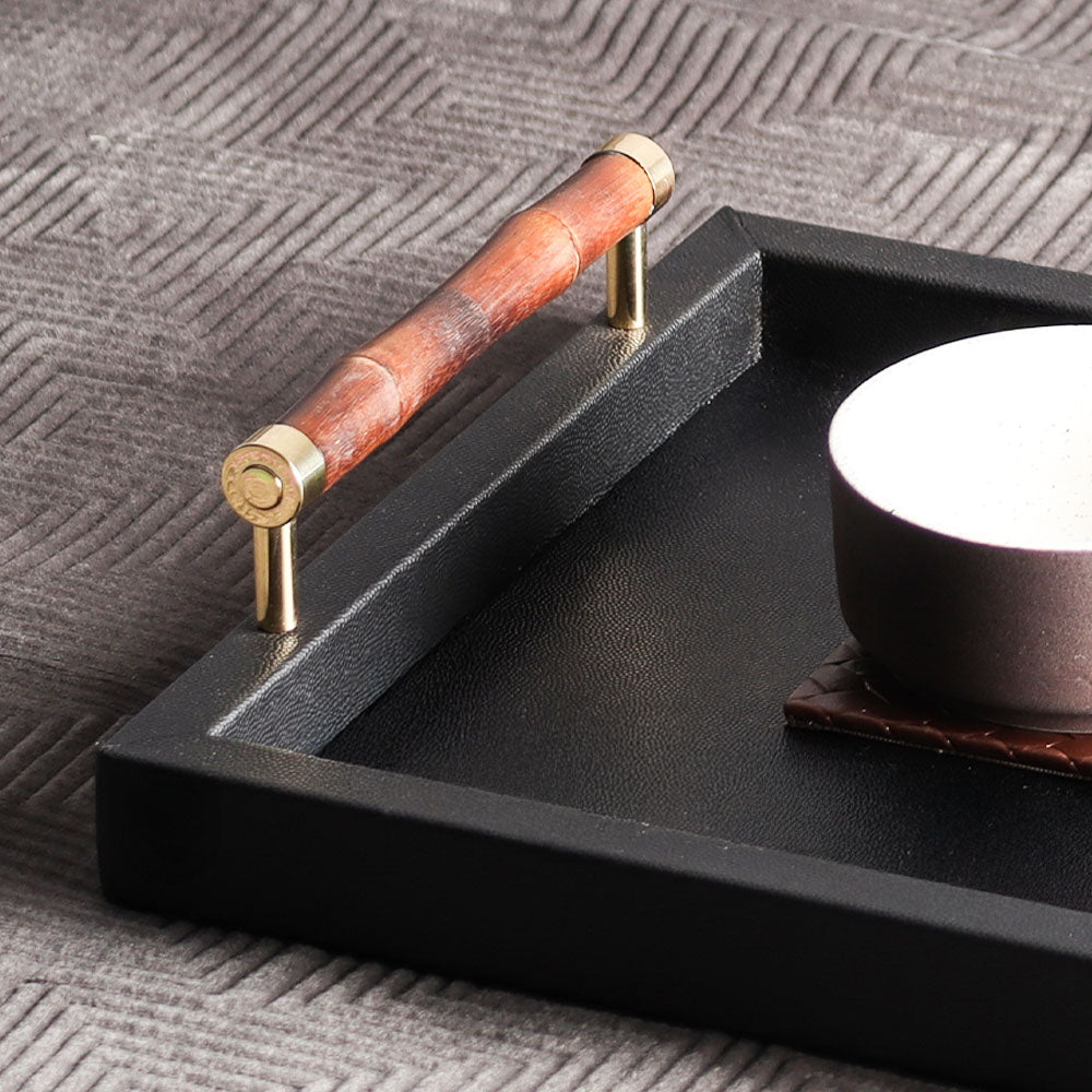 Leva Serving Tray XL - Black Natural