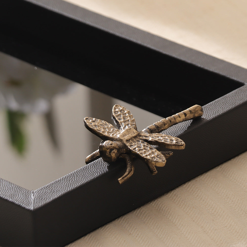 Libelle Decorative Tray Large - Black Gold