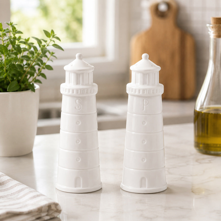 Lighthouse Salt & Pepper Shaker Set
